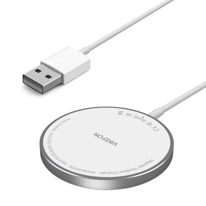 100W Magnetic Wireless Charger Pad with USB & Type-C — Fast Charging Dock for MagSafe iPhone 16/15/14/13/12 Pro Max