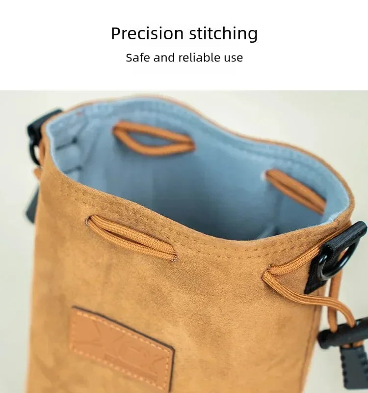 Instax Mini 12 EVO Camera Bag – Waterproof Single Shoulder Travel Bag for Canon, Nikon, Sony, Pentax & iPhone 15 AirPods Pro