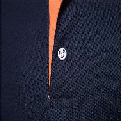 Men's Giraffe Embroidered Polo Shirt - Short Sleeve Casual Business Summer Top