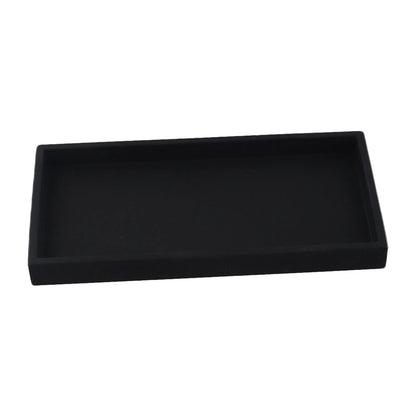 Silicone Bathroom Counter Tray – Vanity Organizer for Soap, Dispensers & Dressing Table Storage