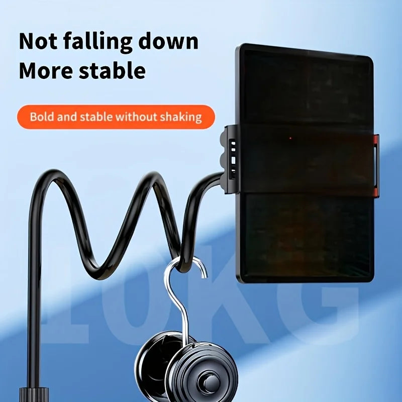 Universal 360° Rotating Adjustable Phone & Tablet Holder Stand with 70cm Flexible Gooseneck Base