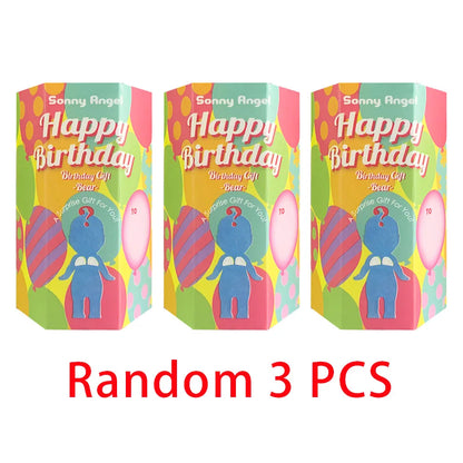 New Sonny Angel Blind Box – Birthday Series Animal Anime Figures, Cute Desktop & Car Ornaments, Christmas Gift