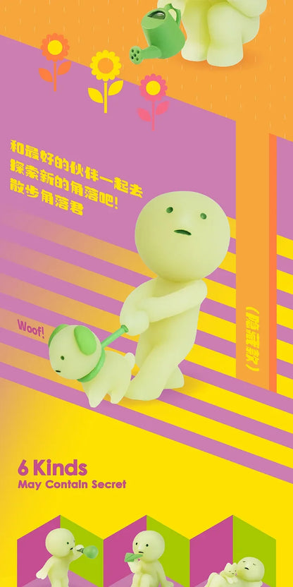 Genuine SMISKI Sunday Series Blind Box – Cute Handmade Elf Night Light Toy, Full Box with Hidden Figures