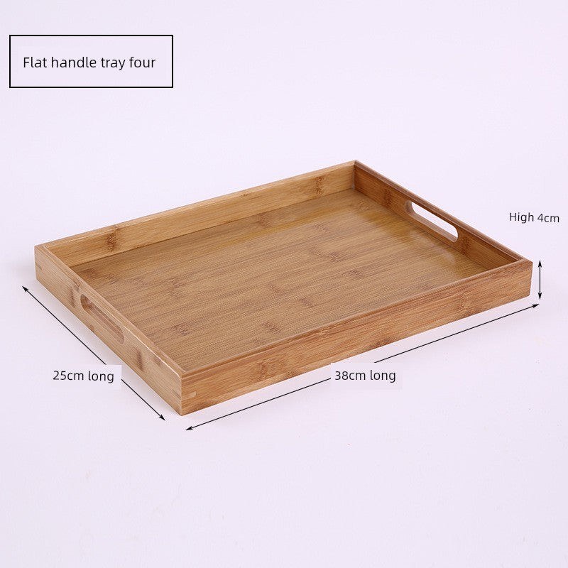 Rectangular Bamboo Tray – Household, Restaurant & Hotel Satchel Serving Tray