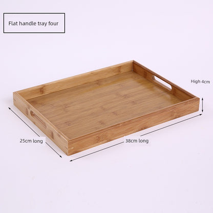 Rectangular Bamboo Tray – Household, Restaurant & Hotel Satchel Serving Tray