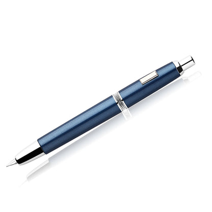 MAJOHN A1 Retractable Fountain Pen – EF 0.4mm Nib, Matte Black Metal Ink Pen with Converter, Ideal for Students and Gifts
