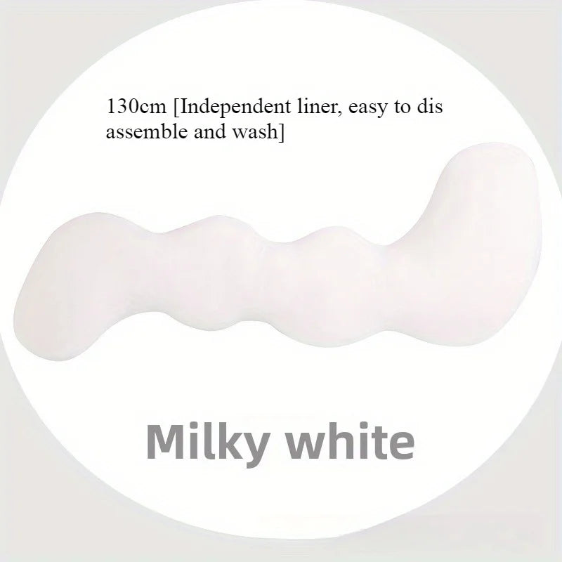 Ice Silk Cooling Body Pillow - Summer Sleeping & Leg Hugging Pillow for Women