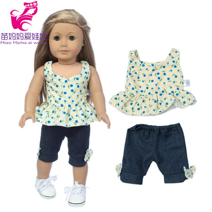 18-Inch Girl Doll Winter Coat – Jacket Outfit for 43cm Newborn Baby Dolls
