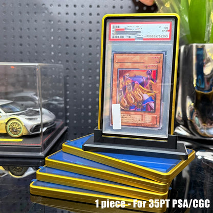 Aluminum Alloy Trading Card Holder - Gradient Metal Case for 35PT PSA & CGC Graded Card Protection