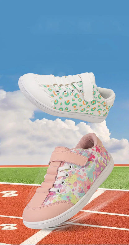 Children's Wide Barefoot Shoes – Anti-Slip Sports & Casual Shoes for Boys and Girls