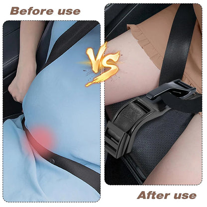 Pregnancy Seat Belt Adjuster - Maternity Car Safety Belt Protector for Comfortable Driving and Belly Pressure Relief
