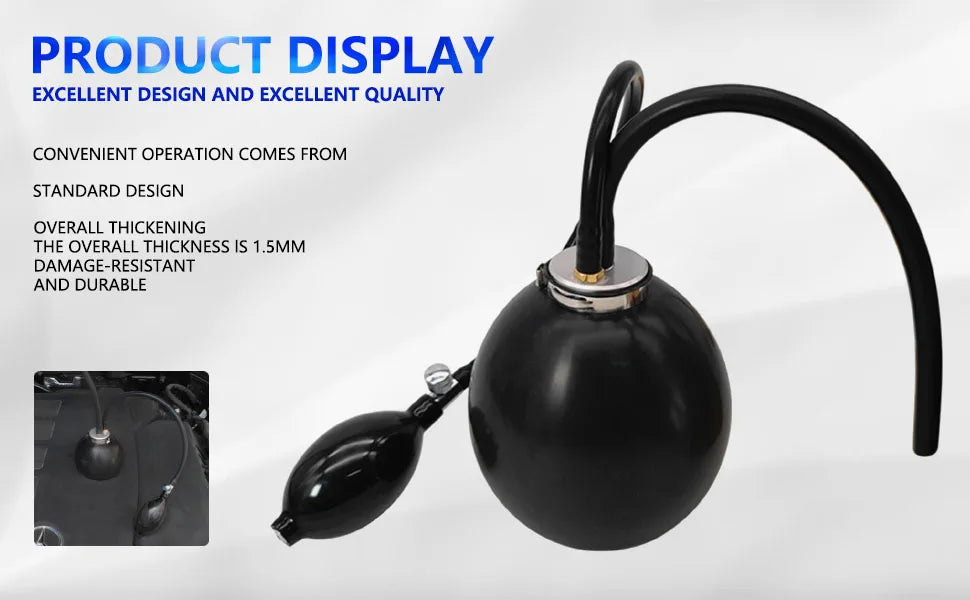 Universal Easy Intake Adapter | Quick Seal Entrance for Smoke Leak Detector & Airbag Diagnostic Tool
