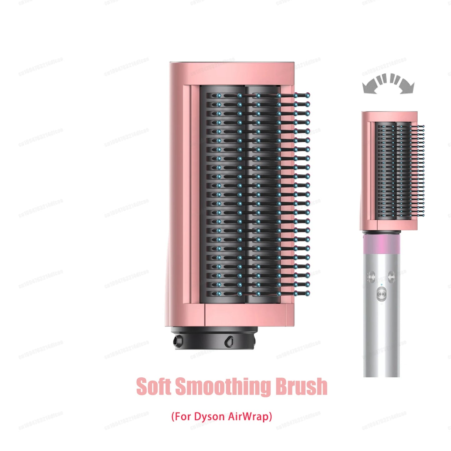 Dyson Airwrap HS01/HS05 Hair Styling Nozzle Brush – 30/40mm Anti-Hair Auto-Curling 360° Rotating Attachment for Dyson Hair Dryer