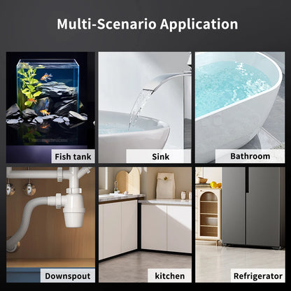 ZigBee Smart Water Leak Sensor Alarm, Tiny Leakage Detector for Tuya, Home Assistant & eWeLink Smart Home Security System