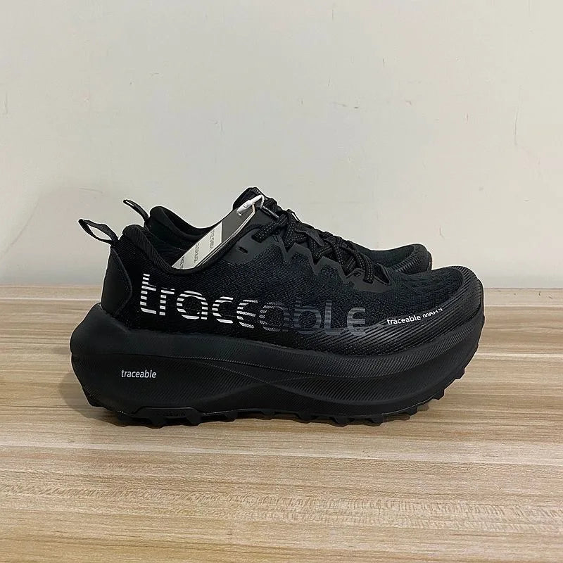 Wide-Fit Trail Running Shoes - Unisex Breathable Anti-Slip Outdoor Sports & Walking Shoes for Men and Women