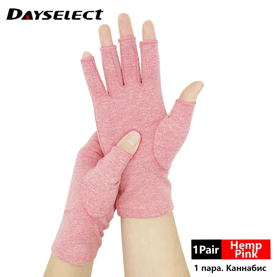 Compression Arthritis Gloves with Wrist Support – Joint Pain Relief Hand Brace for Men & Women, Therapy Wristband