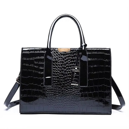 Luxury Women’s Leather Handbag – Large Capacity Shoulder & Crossbody Designer Bag