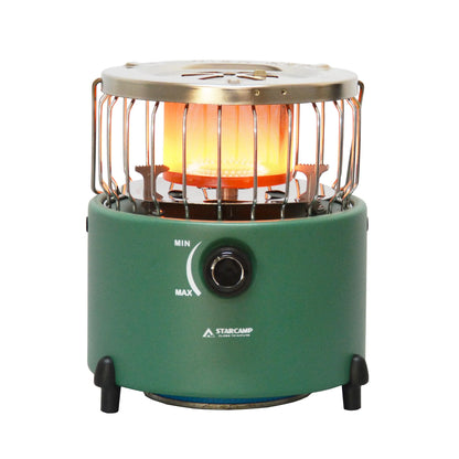 STARCAMP Portable 2-in-1 Gas Heater & Stove – Outdoor Camping, Hiking & Backpacking Essential