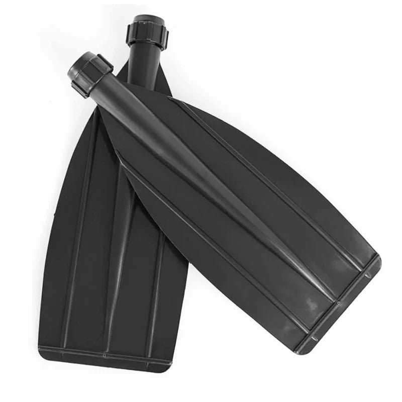 2 Pcs Aluminum Alloy Detachable Float Oars – Canoe Paddle Blade Replacement for Boat & Rafting