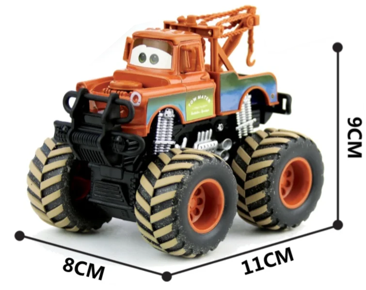 Pixar Cars Metal Toy Car Set - Lightning McQueen Jackson Storm Mater Inertial Model Vehicle Birthday Gift For Kids