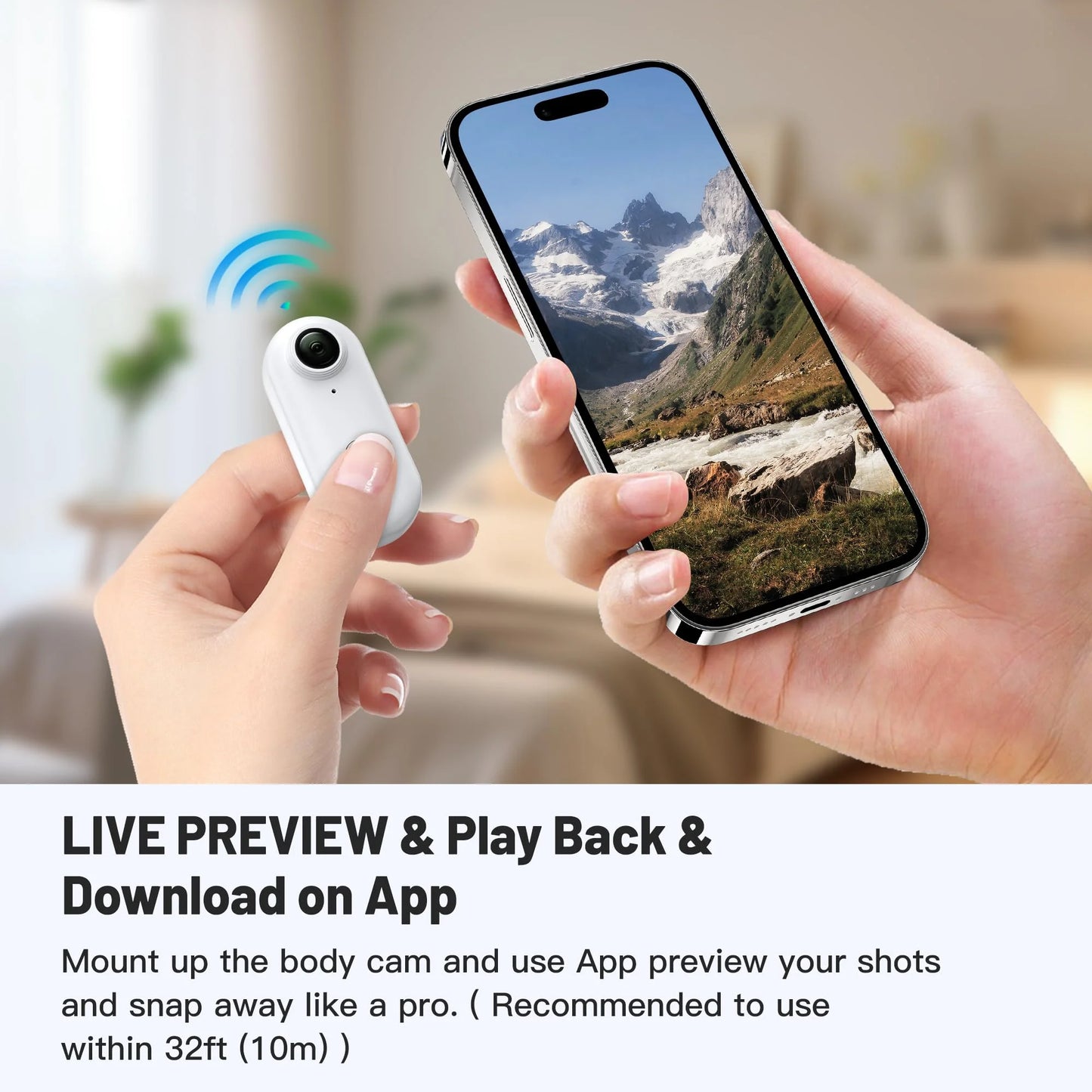 4K/1080P Outdoor Sports Action Camera – Mini Helmet & Bike Cam for Motorcycle, Bicycle & Body Video Recording