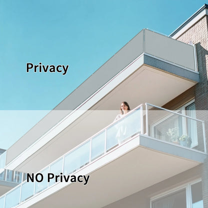 Balcony Privacy Screen – Waterproof UV Protection Shade Cloth for Patio, Garden & Pool