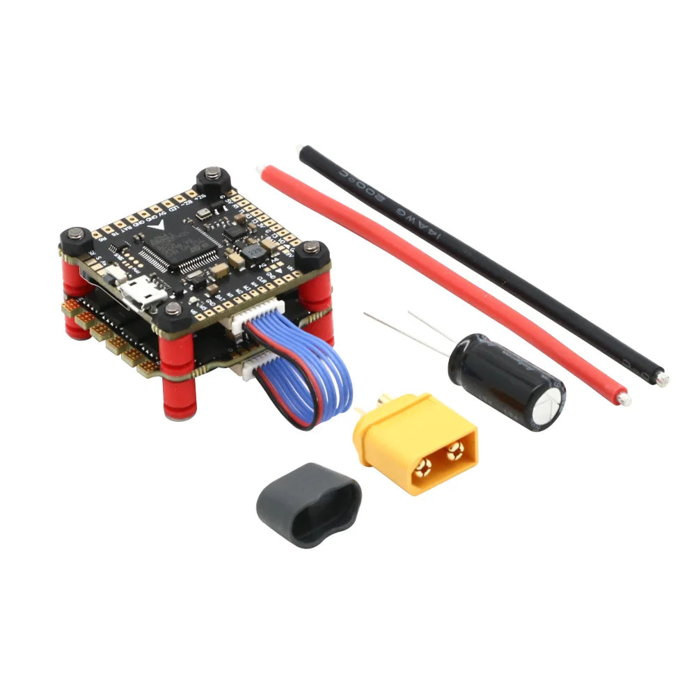 Mark4 7-Inch 295mm FPV Drone Kit – RC Frame with F4 V3S PLUS Stack, BLS 60A ESC, A2807 1300KV Brushless Motor, and 7040 Propellers