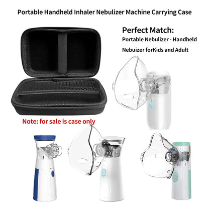 JUSTLANG Storage Case for Mesh Nebulizer – Handheld Silent Inhaler & Humidifier for Adults & Children