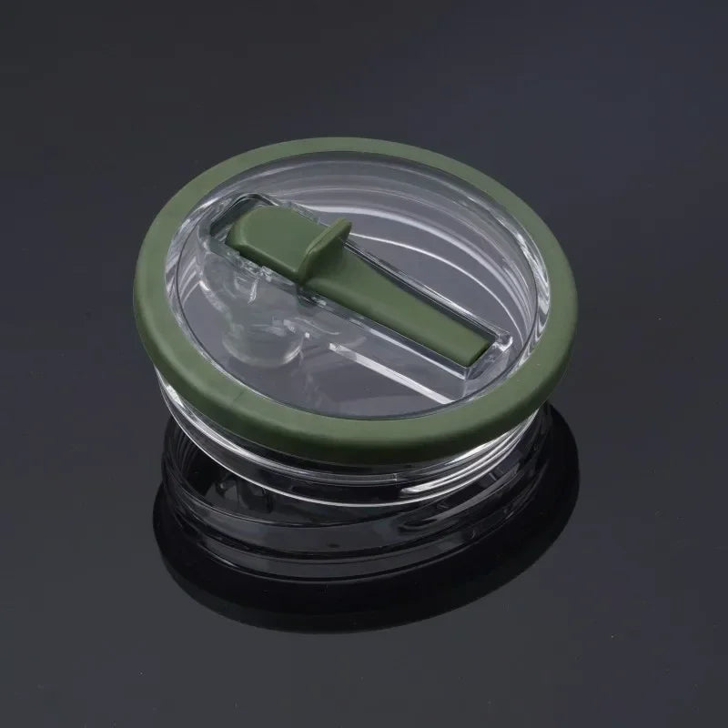 Stanley 40oz Spill-Proof Cup Cover – Replaceable Eco-Friendly Lid with Spiral Straw, Creative Cup Accessory