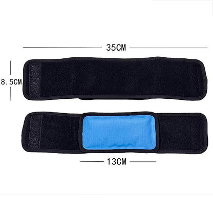 Small Reusable Gel Ice Pack — Cold Therapy Wrap for Hand, Wrist, Elbow & Foot Pain Relief