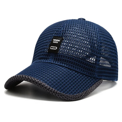 Summer Baseball Cap - UV Protection Breathable Mesh Hat for Hiking, Fishing & Outdoor Activities