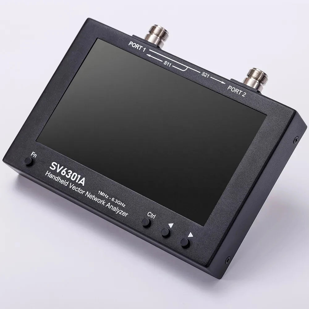 SV6301A 7" Vector Network Analyzer — 6.3GHz HF VHF UHF Antenna SWR VNA, NanoVNA Upgrade
