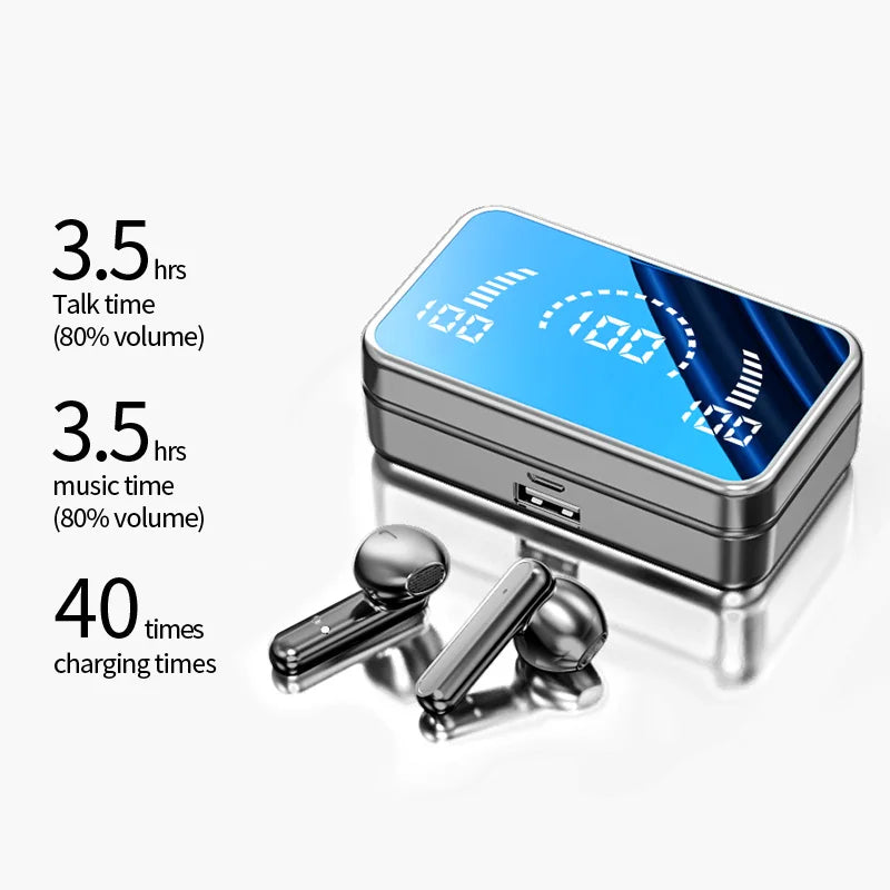S20 TWS Wireless Earphones – Bluetooth Earbuds with Mic – Handfree Headset for Games and Hearing Aids