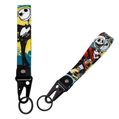 Anime Eagle Beak Keychain – Cool Short Lanyard for Phone, Badge Holder & USB Pendant