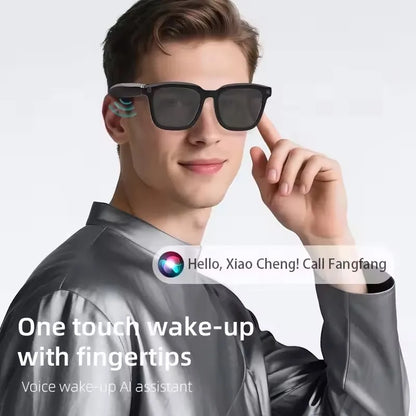 Lenovo AI Smart Glasses - 8MP HD Camera 4K Video Recording AI Translation Bluetooth Music & Smart Sunglasses 2026