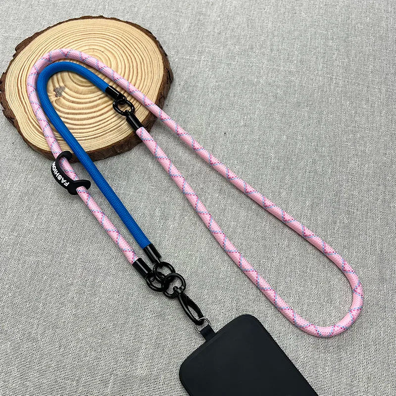 120CM Crossbody Neck Cord Lanyard – 8MM Detachable Wrist Strap, Anti-Lost Cell Phone Case Hang Chain for Outdoors