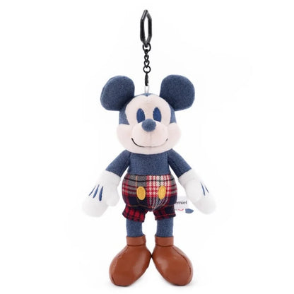 Classic Mickey Mouse Plush Keychain - Cute Anime Bag Pendant Gift