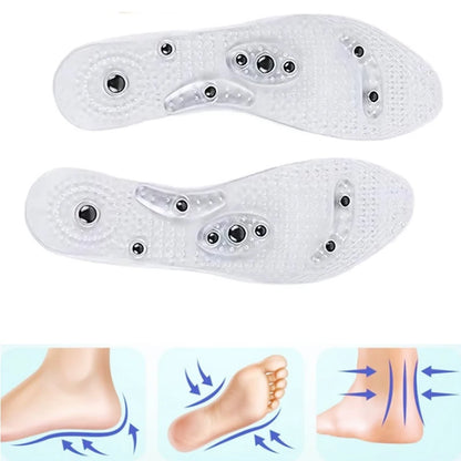 Breathable Silicone Sport Insoles – Orthopedic Foot Massage Cushion for Men & Women
