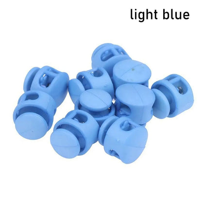 10Pcs Paracord Lanyard Cord Lock Stopper – Spring Toggle Clips for Backpacks, Sportswear, Shoelaces & Bags