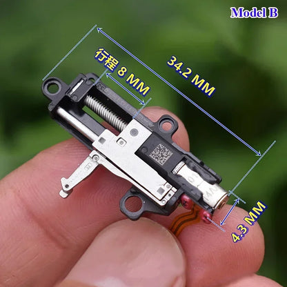Mini Precision Planetary Gear Stepper Motor – 5mm/4.3mm Micro 2-Phase 4-Wire Linear Screw Motor for Camera