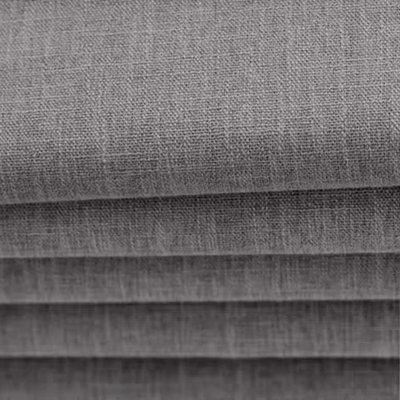 Asazal Linen Blackout Curtains – Luxury Modern Opaque Drapes for Living Room & Bedroom, Full Shading Window Decoration