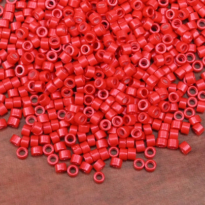 2.5mm Mini Glass Cylinder Beads – Antique Pearl Color Craft Beads for DIY Bracelets & Necklaces Jewelry Making Accessories