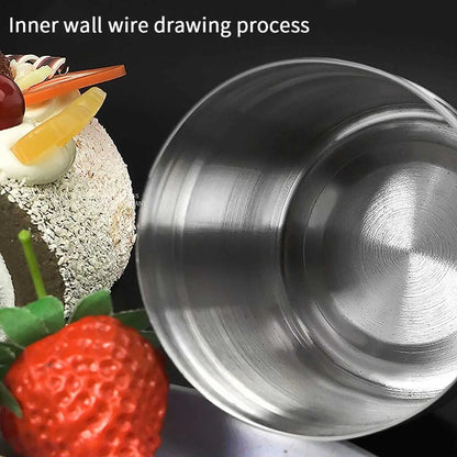 Silver Stainless Steel Mesh Shaker – Dusting Spice Jar for Salt, Sugar, Pepper, Cocoa & Icing Powder