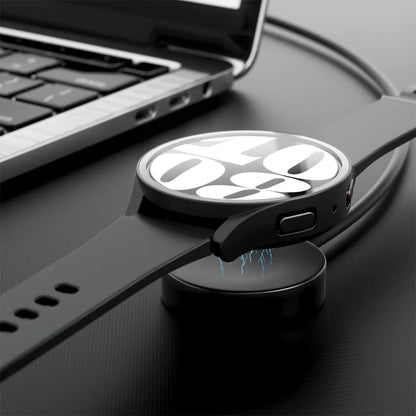 Samsung Galaxy Watch Protective Case with Tempered Glass - Full Bumper Screen Protector for Galaxy Watch 4, 5, 6, 7 and FE 40mm/44mm