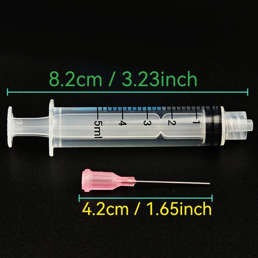 5ML Premium Fountain Pen Ink Filling Syringe - Blunt Needle Tip Refill Tool for Fountain Pens