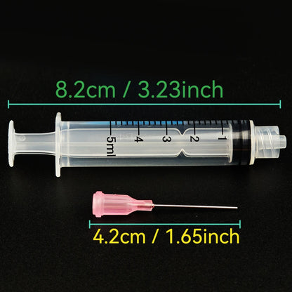 5ML Premium Fountain Pen Ink Filling Syringe - Blunt Needle Tip Refill Tool for Fountain Pens