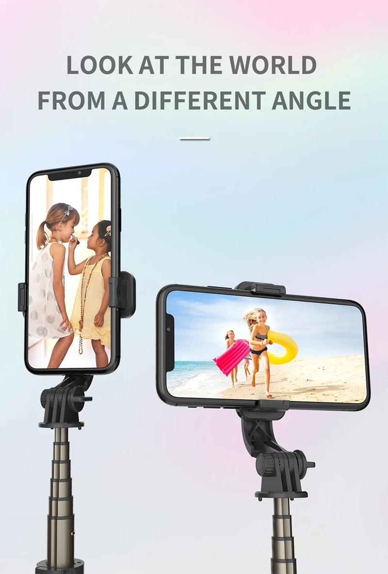 VRIG TP-08 TP-06 Aluminum Alloy Tripod Selfie Stick – 360° Rotatable with Cold Shoe Mount & 1/4" Screw, 1.5kg Load Capacity