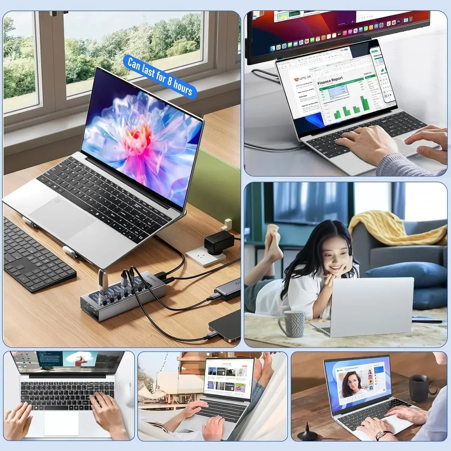 CARBAYTA 15.6" Laptop – Intel Celeron N5095, 16–32GB RAM, 128GB–2TB SSD, Windows 11, 1080P Notebook for Office & Study