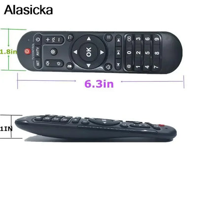 X96 Max Plus Universal Remote Control - Compatible with X92, X96 Mini/Air, T95, H96, X88, Hk1max Set-Top Boxes & Media Players