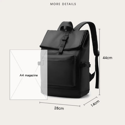 17-Inch Urban Men’s Business Backpack – High Quality Fashion Rucksack, Large Capacity Multifunction Laptop & Schoolbag